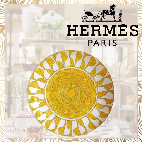 hermes playe|authentic hermes plates.